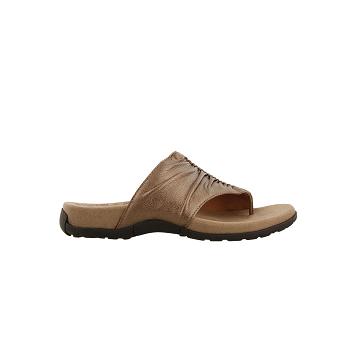 Birkenstock Gift 2 Læder Sandaler Dame Brune | DK 380VRW